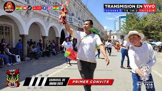 PRIMER CONVITE  CARNAVAL DE ORURO BOLIVIA 2025 [upl. by Cowden]