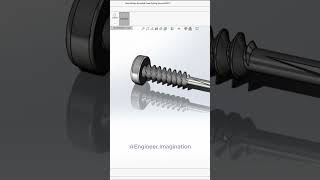 Steel Phillips Rounded Head Drilling Screw EngineerImagination shorts solidworks viralvideo [upl. by Edson]