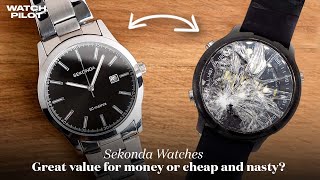 Sekonda Watches  Great value for money OR Cheap and Nasty  WatchPilotcom [upl. by Adehsor241]