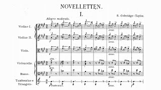 ColeridgeTaylor  4 Noveletten for Strings Op 52 Score [upl. by Nysa]