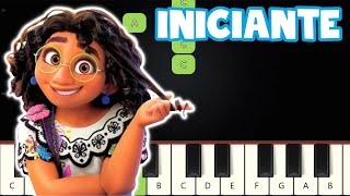 Não Falamos Do Bruno  Encanto  Piano e Teclado Iniciante Nível Fácil Tutorial [upl. by Stauffer635]