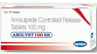 AMILYST 100 SR Tablets Amisulpride Controlled Release Tablets 100 mg [upl. by Hatti750]