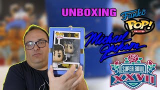 UNBOXING FUNKO POP MICHAEL JACKSON SUPER BOWL 1993  MJJKINGDOM [upl. by Cattier]