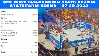 20 WWE Smackdown Seats Review  Are They Worth It [upl. by Geirk]