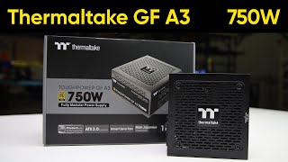 Thermaltake Toughpower GF A3 750W Power Supply  LABS Test Report [upl. by Ahseram355]