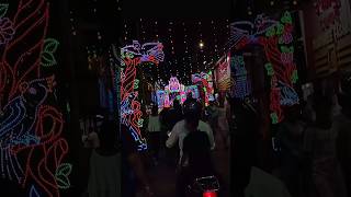 most viral light 💥show in mela🥁odisha odishanews kendraparalaxmipuja lightworker travel shorts [upl. by Annasor]