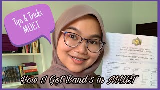 Tips amp Tricks MUET  How I Got Band 5 [upl. by Mahla370]