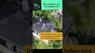 Präzision von Satellitenbilder vs Flugzeugaufnahmen vs Drohnenfotos airteam vermessung aufmaß [upl. by Wasserman364]