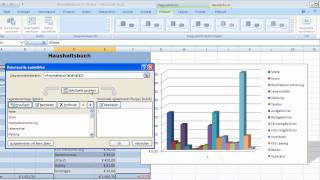 Excel für Einsteiger  Teil 6 Diagramm einfügen und formatieren [upl. by Atekan]