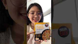 Sesame teriyaki udon noodles  Aldi [upl. by Sirdna]