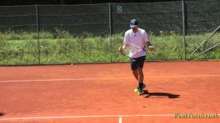 Learning The Optimal Forehand And Backhand Racquet Path [upl. by Marilee48]