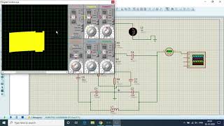 Live Demonstration of Colpitts Oscillator Simulation in Proteus [upl. by Beaufert]