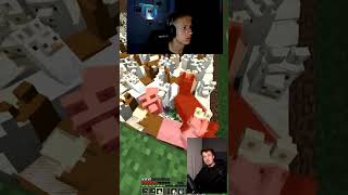 WALKA LAM O WSZYSTKO 🔥 shorts minecraft [upl. by Aneis182]