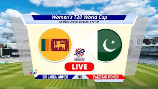 🔴 Live Pakistan Women Vs Sri lanka Women Live – World Cup  PAK W vs SL W  PAK Women vs SL Women [upl. by Obidiah]