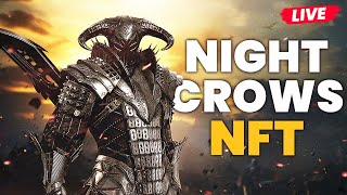 Night Crows NFT  Lançamento HOJE  Criação de Personagem e Gameplay nightcrows [upl. by Siduhey734]