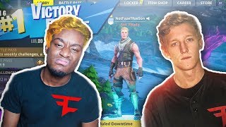 I pretended to be FaZe Tfues Lost Son for 24 Hours in random games [upl. by Sneed]