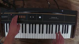 Casiotone 101  vintage organ  keyboard PL [upl. by Rico]