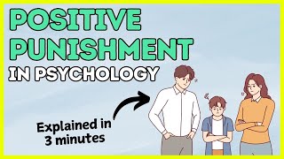 Positive Punishment Explained in 3 Minutes [upl. by Nairad]