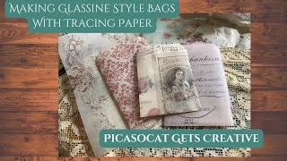 Making Glassine Style Bags With Tracing Paper [upl. by Seda]