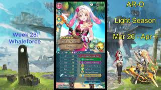 Aether Raids Offense  Week 281 Light Season Fire Emblem Heroes [upl. by Worthy770]