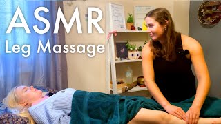 Reflexology and leg massage treatment with JAZZMUTCHHOLISTICS Unintentional ASMR Real person ASMR [upl. by Yelad]