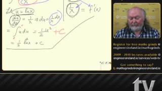 Integration  Leaving Certificate Applied Maths Tutorial [upl. by Tuckie]