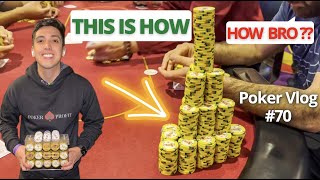 How to CRUSH Small Stakes Cash Games  The BEST Strategy to WIN BIG Poker Vlog 70 [upl. by Thevenot]