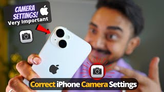 Best iPhone Camera Settings🔥 Correct iPhone Camera Settings  iPhone 14 2024 [upl. by Aeriel]