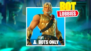 How To Get BOT LOBBIES in Fortnite Chapter 5 Season 2 Bot Lobby Tutorial [upl. by Lovel503]