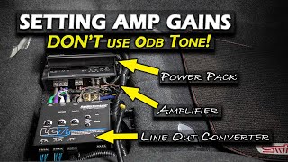 How to TUNE Car Amplifier amp Set Gains [upl. by Nafri]