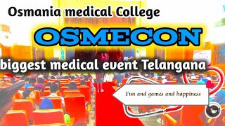 Biggest medical event in Telangana Osmania medical College OSMECON medical event Hyderabad [upl. by Acirre803]