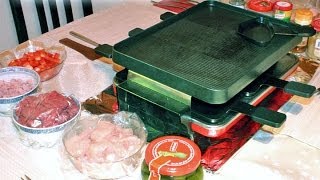 RACLETTE GRILLING WITH COOKINGWITHPEACHYs FANS [upl. by Michelsen]