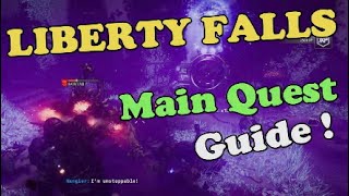 LIBERTY FALLS Main Easter Egg Quest Guide in Black Ops 6 Zombies [upl. by Sucy]