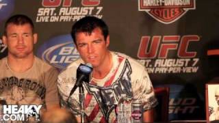 UFC 117 Silva vs Sonnen Post Fight Press Conference Highlights [upl. by Benedix]