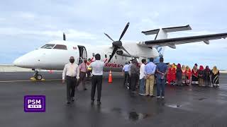 Report Hoarafushi Airport ah Maldivian in kuraa dhathuruthakuge demand boduvejje [upl. by Abibah]