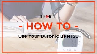 Duronic BPM150  How To Measure Your Blood Pressure At Home  Easy  Simple  Tutorial [upl. by Ahsert336]