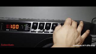 como programar el behringer virtualizer 3D FX2000 para voces sonideras [upl. by Ymmak]