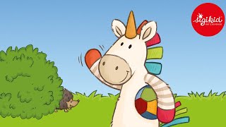 Als das Einhorn teilen lernte  eine Hörgeschichte für Kinder ab 2 Jahren [upl. by Alig3]