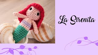 PATRÓN LA SIRENITA – MERMAID PATTERN [upl. by Rodgiva]