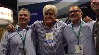 SEMA 2015 Jay Leno Chooses BASF Glasurit Finishes For His Garage [upl. by Hochman]