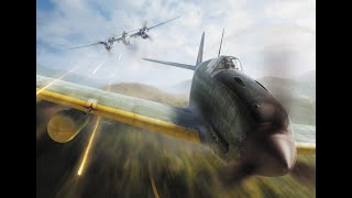 Classic Duels  Lockheed P38 Lightning vs Kawasaki Ki61 Hien [upl. by Airotnahs]