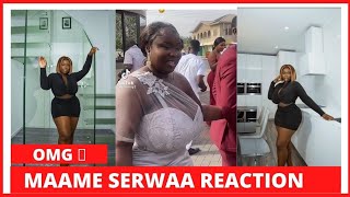 MAAME SERWAA Perfectly Reacts To Social Media BodyShaming Her Pictures And Video [upl. by Studner]