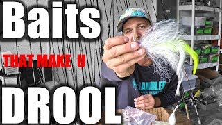 FISHING LURES that Make you DROOL  Hog Farmer Baits Review [upl. by Elocim]