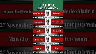 Jadwal liga champions [upl. by Edwin]