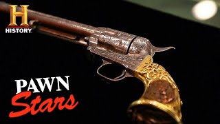 Pawn Stars SUPER RARE Colt Revolver Gets High Appraisal Season 13  History [upl. by Litman639]