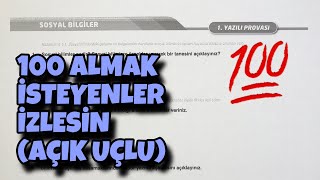 6Sınıf Sosyal Bilgiler 2Dönem 1Yazılı [upl. by Eriha]