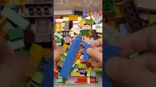 ASMR Sorting LEGO Colours BLUE [upl. by Kreindler]