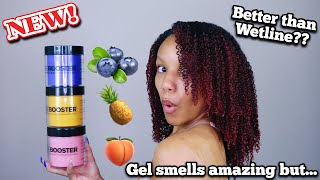 I Tried The NEW Style Factor Edge Booster Gel  Does It Work For Type 4 Natural Hair [upl. by Medin]