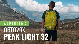 Recensione ORTOVOX PEAK LIGHT 32 zaino leggero da alpinismo [upl. by Enyrb164]