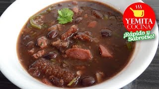 Como hacer Frijoles Charros  ¡RÁPIDO Y SABROTSO [upl. by Gaulin]